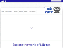 Tablet Screenshot of mb-net.co.za